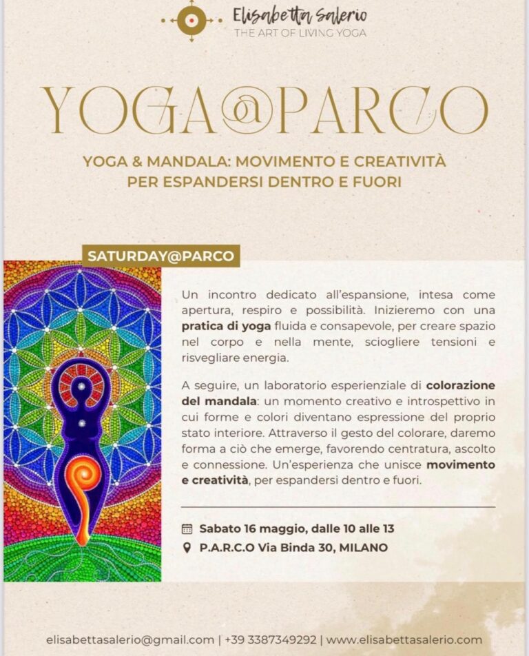 Yoga e Mandala presso Parco 16 Maggio 2026